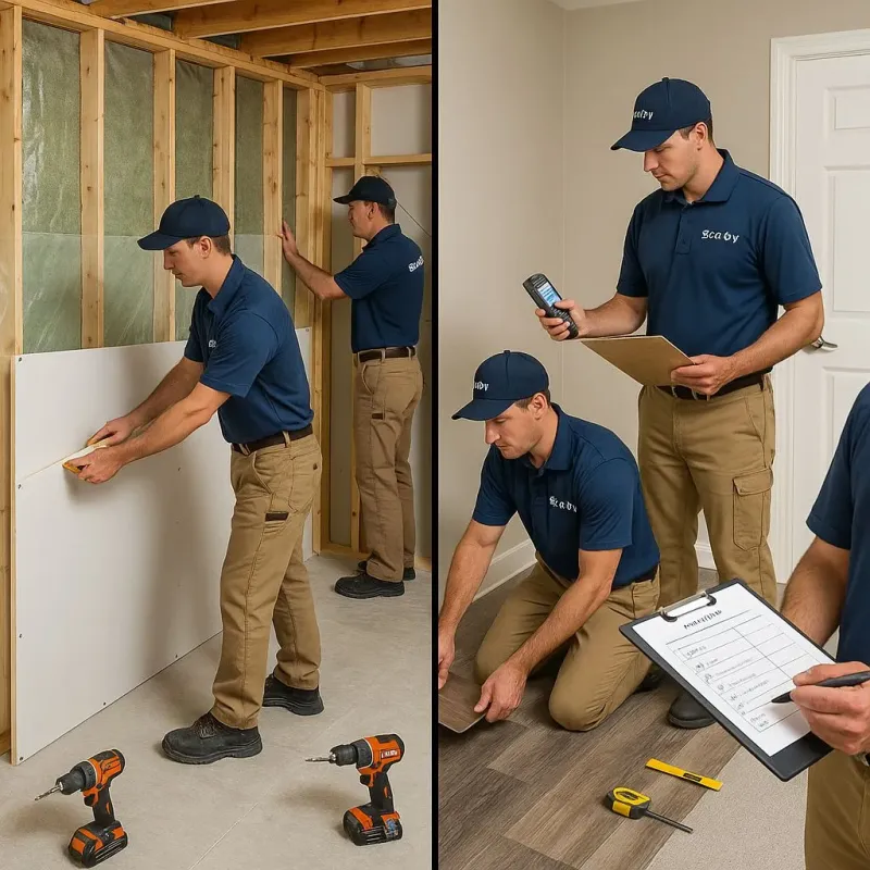 Repairs and Reconstruction process in Honey Brook, PA