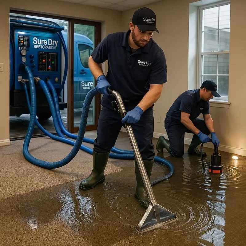 Water Extraction and Removal process in Honey Brook, PA